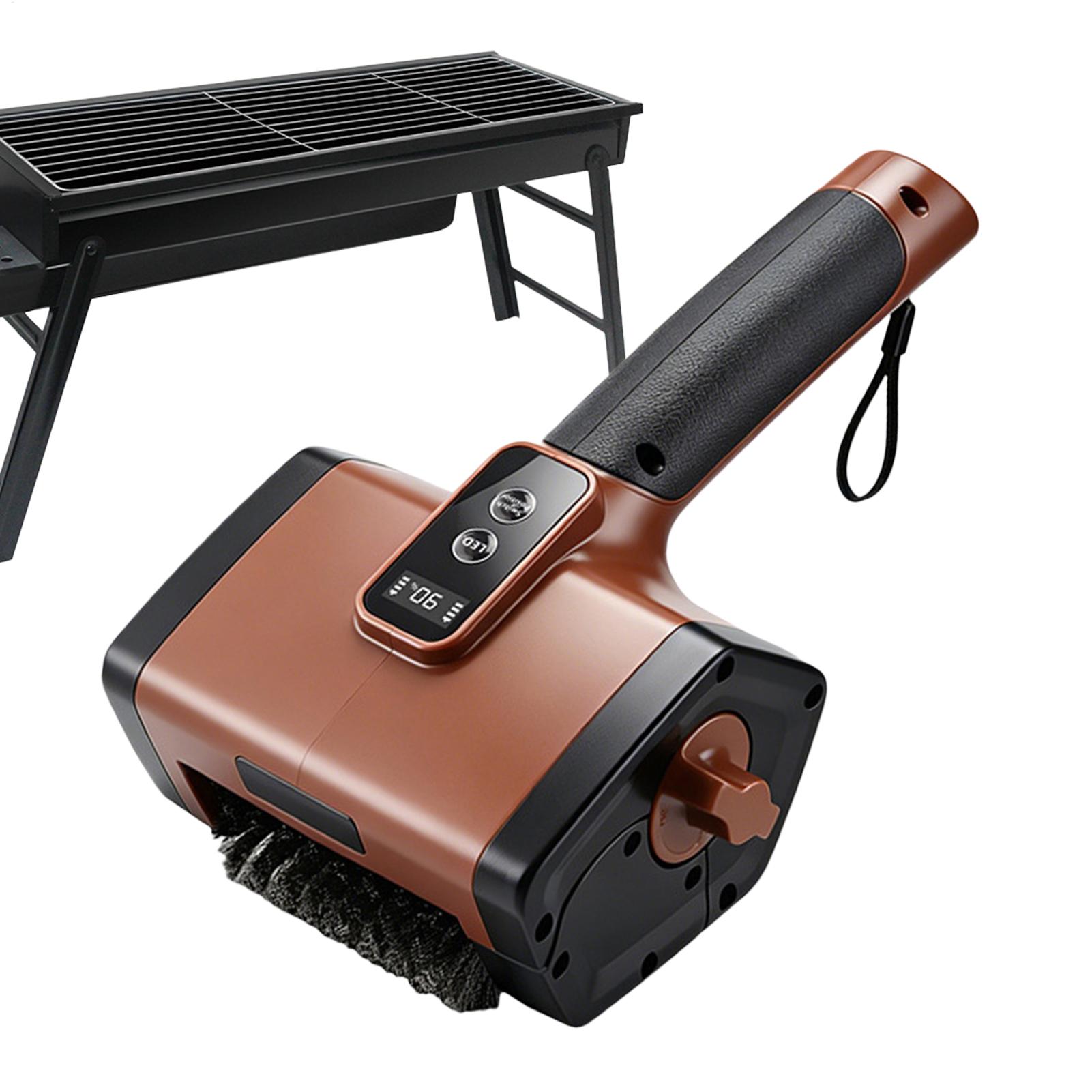 Camping Cooking Grate - Limpiador de parrillas eléctrico recargable de