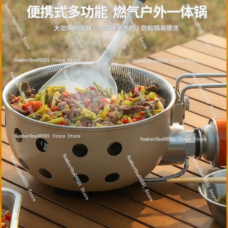 Camping Cooking All In One - Olla Portátil para Cocinar al Aire