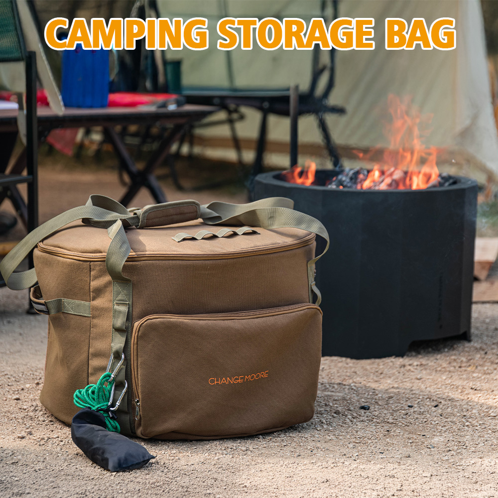 Camping Cooking All In One - Goture-bolsa de almacenamiento grande para accesorios