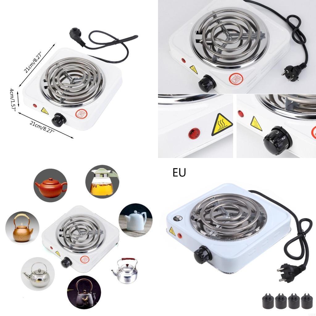 Camping Cooking Hot Plate - Placa caliente individual, bobina única portátil
