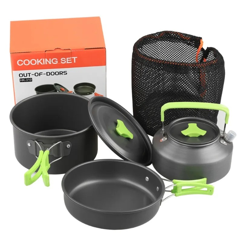 Camping Cooking And Cutlery Set - Juego de Cocina para Acampar, Juego