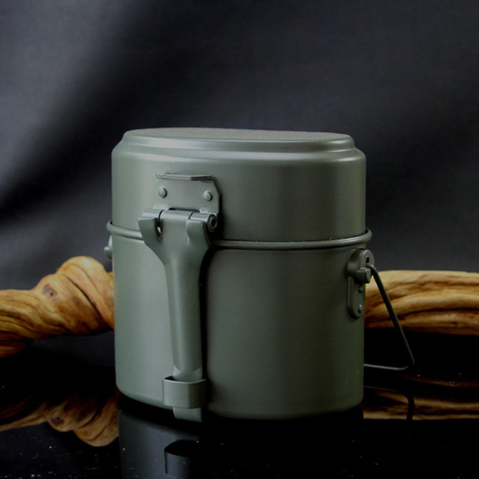 Camping Cooking Kit Box - Kit de desorden para lonchera, olla