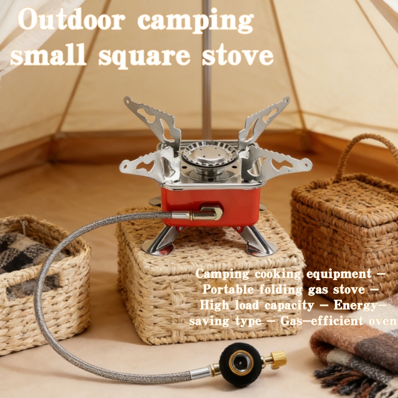 Mini Estufa Cuadrada Portátil  - Camping Cooking On Fire reseña y precio