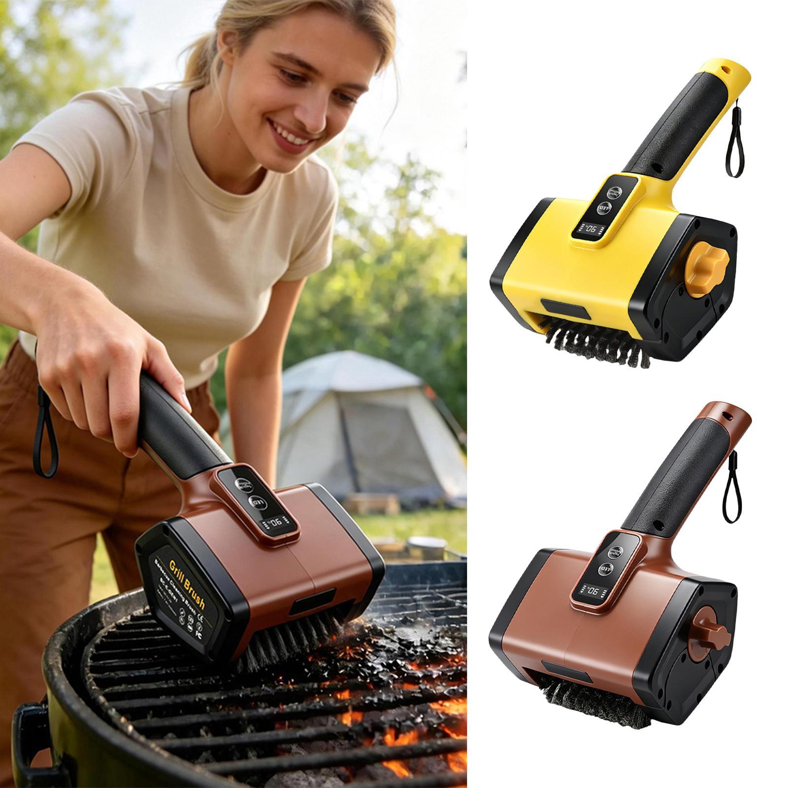Limpiador de parrillas eléctri - Camping Cooking Grate reseña y precio