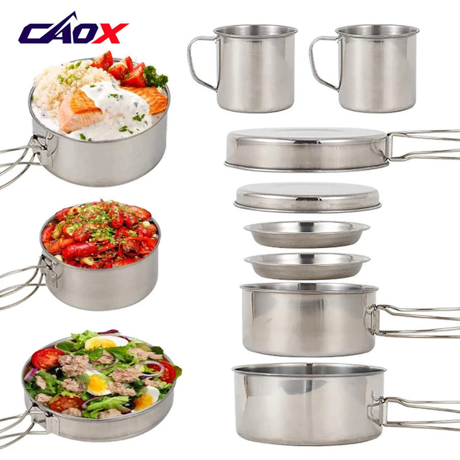 CAOX Juego de Utensilios de Co - Camping Cooking Hot Plate reseña y precio
