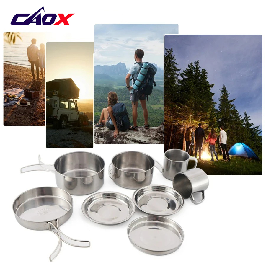 CAOX Juego de Utensilios de Co - Camping Cooking Hot Plate reseña y precio