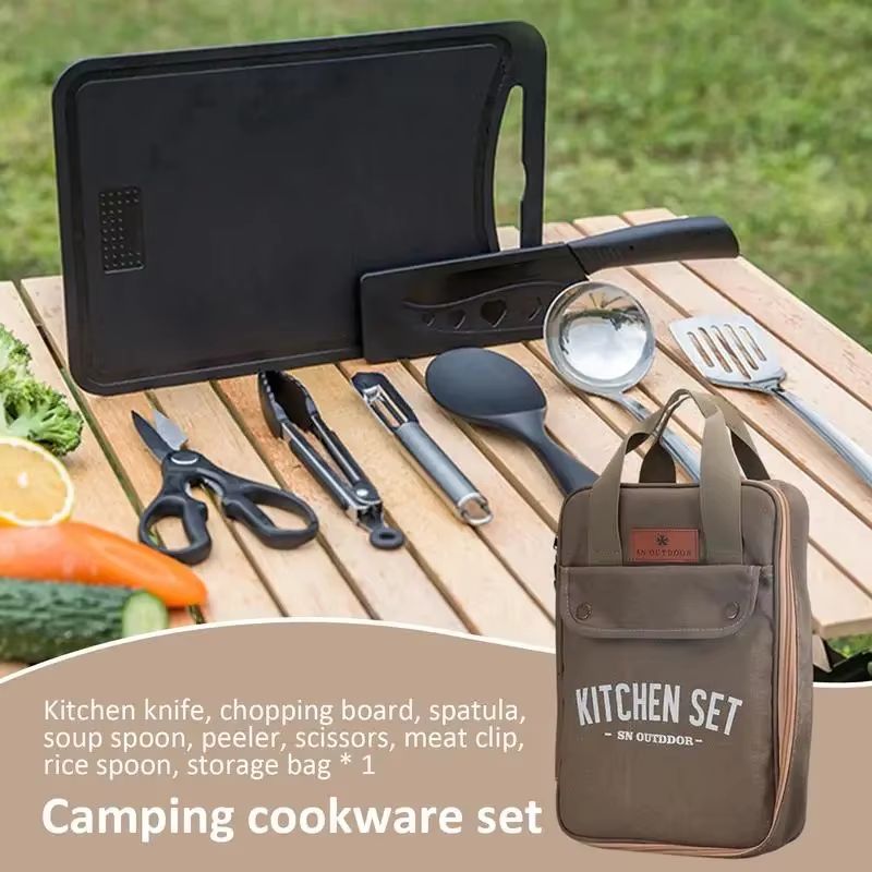 Juego de Utensilios de Cocina  - Camping Cooking Bundle reseña y precio