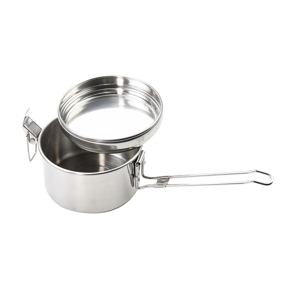 Olla colgante de acero inoxida - Camping Hanging Cooking Pot reseña y precio