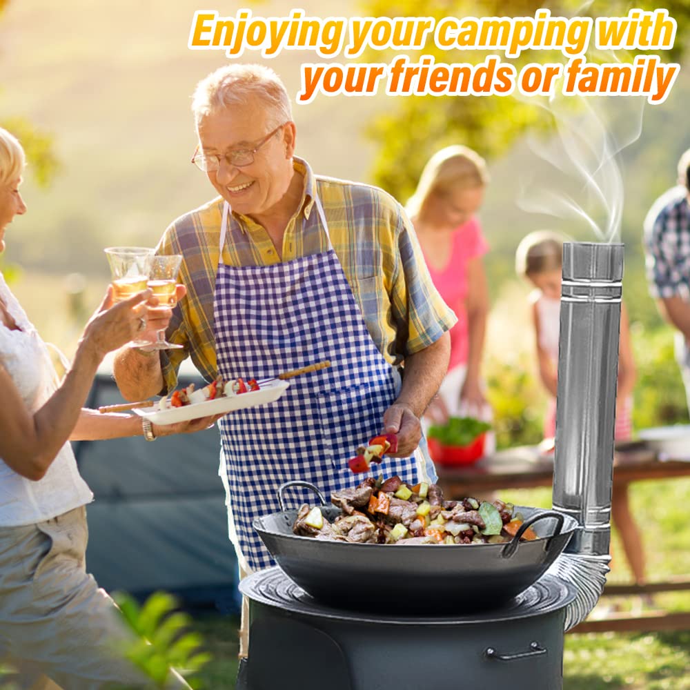 Estufa de cocina portátil desm - Camping Cooking Hot Plate reseña y precio