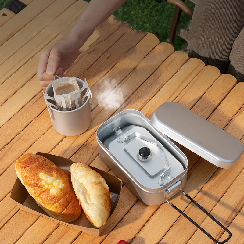 Tetera portátil ultraligera pa - Camping Cooking And Cutlery Set reseña y precio