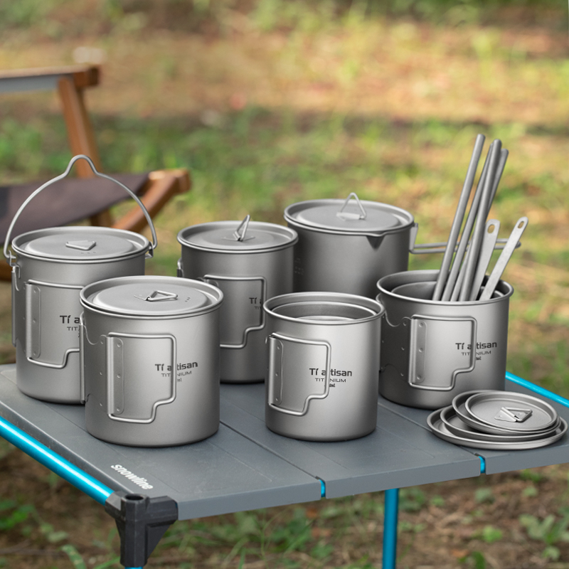 Tiartisan-taza de té y café po - Camping Cooking Set Non Stick reseña y precio
