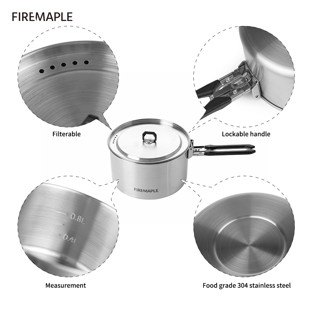 Fire Maple-utensilios de cocin - Camping Cooking On Fire reseña y precio