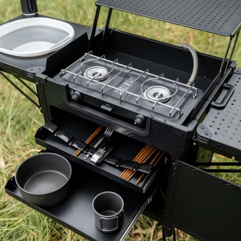 Estación de Cocina Plegable To - Camping Cooking All In One reseña y precio