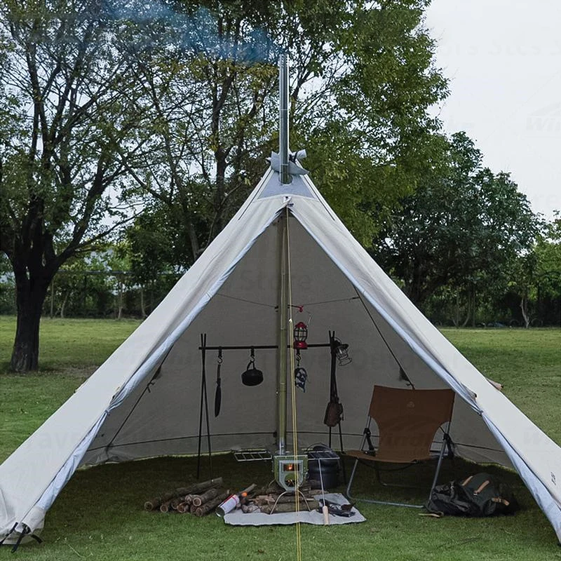 Tapa de chimenea para estufa d - Camping Cooking Cover reseña y precio