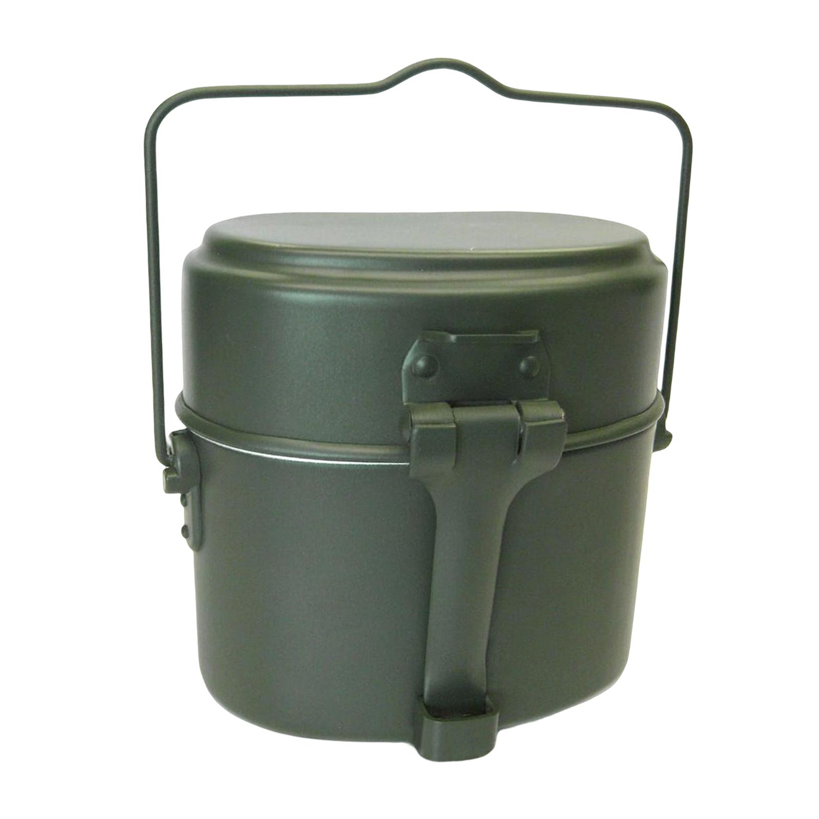 Juego de Ollas para Cocinar al - Camping Cooking Kit Box reseña y precio