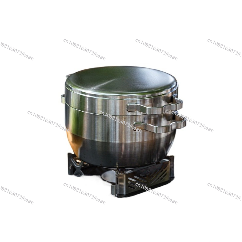 Olla colgante para exteriores  - Camping Hanging Cooking Pot reseña y precio