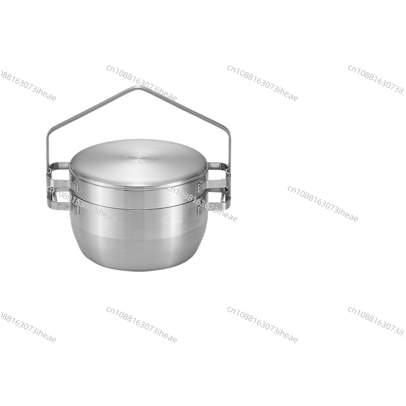 Olla colgante para exteriores  - Camping Hanging Cooking Pot reseña y precio
