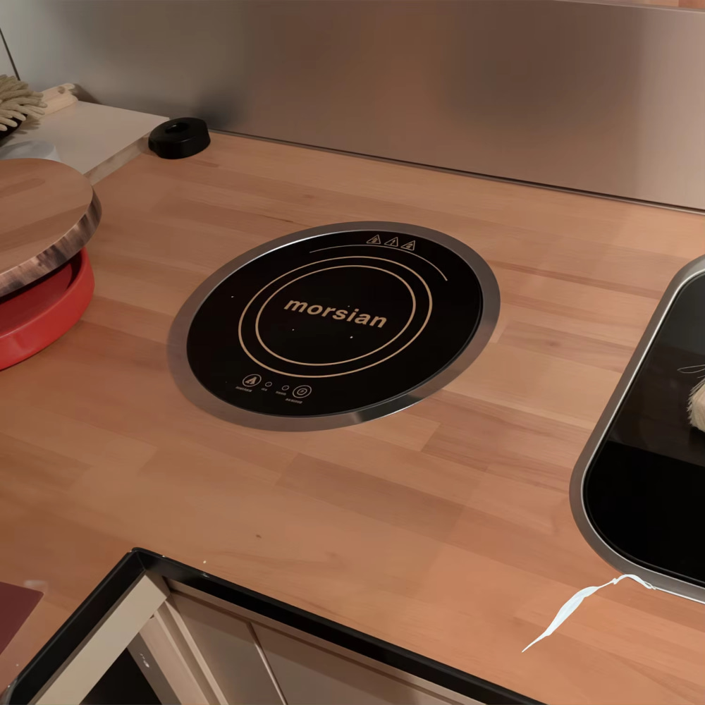 Placa de Inducción Redonda Int - Camping Cooking Hot Plate reseña y precio