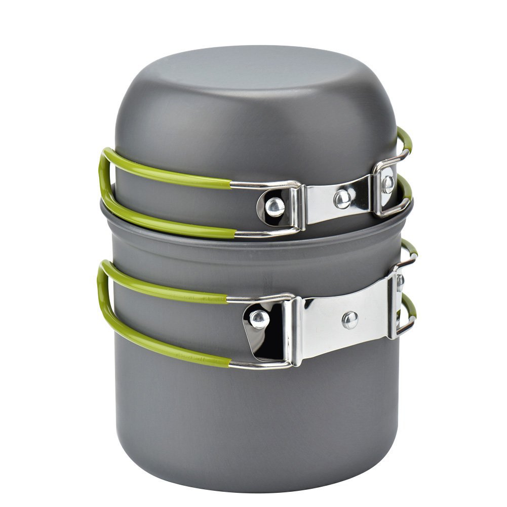 Kit de utensilios de cocina pa - Camping Cooking Kit Box reseña y precio