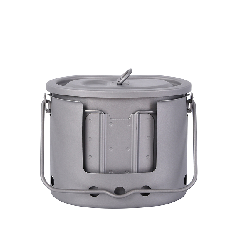 Boundless Voyage-Juego de uten - Camping Hanging Cooking Pot reseña y precio