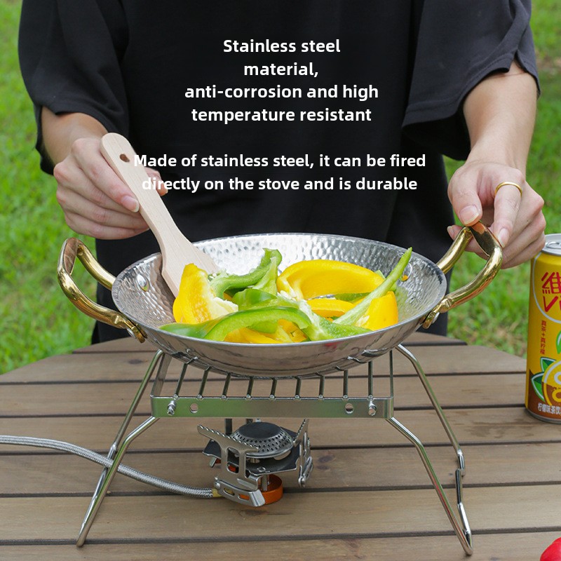 Soporte para Estufa de Acero I - Camping Cooking Grate reseña y precio