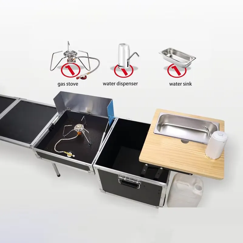 Mesa de Cocina Plegable para A - Camping Cooking All In One reseña y precio