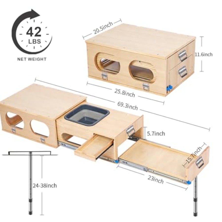 Sistema de Cocina Deslizable p - Camping Cooking All In One reseña y precio