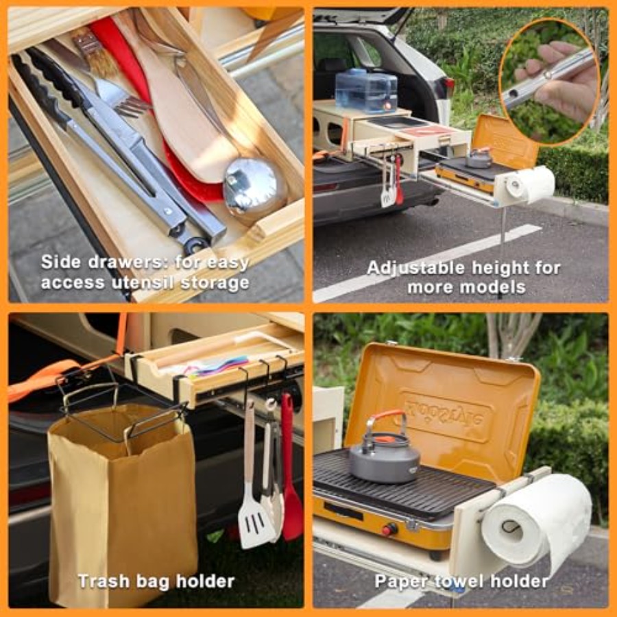 Sistema de Cocina Deslizable p - Camping Cooking All In One reseña y precio