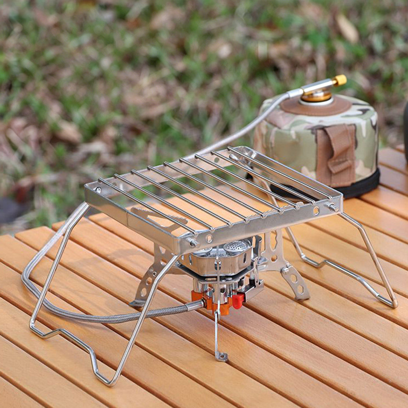 Soporte Portátil de Acero Inox - Camping Cooking Grate reseña y precio