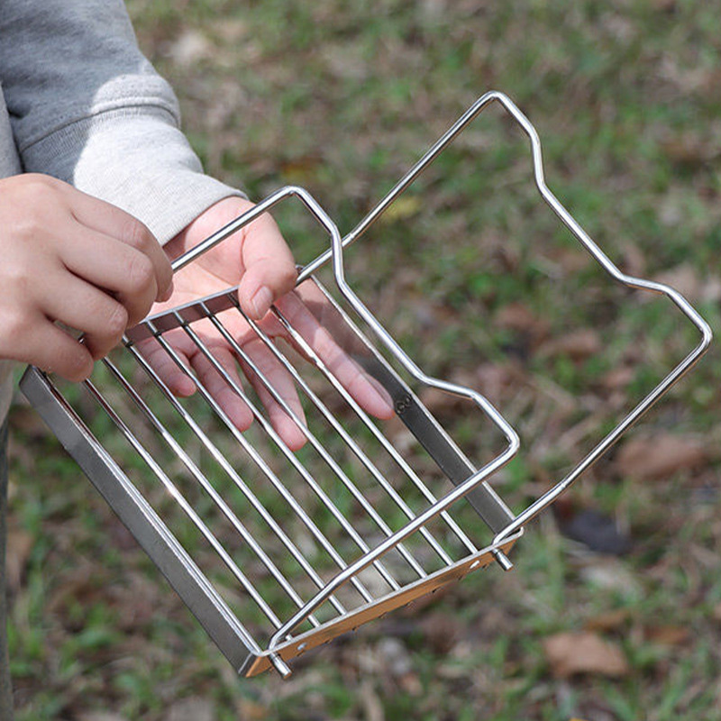Soporte Portátil de Acero Inox - Camping Cooking Grate reseña y precio