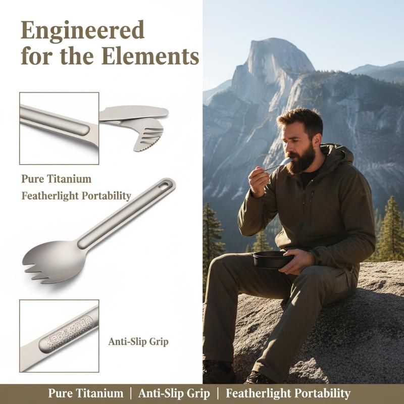 Juego de cucharas portátiles d - Camping Cooking Bundle reseña y precio