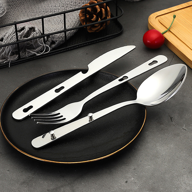 3 unids/set vajilla portátil d - Camping Cooking Bundle reseña y precio