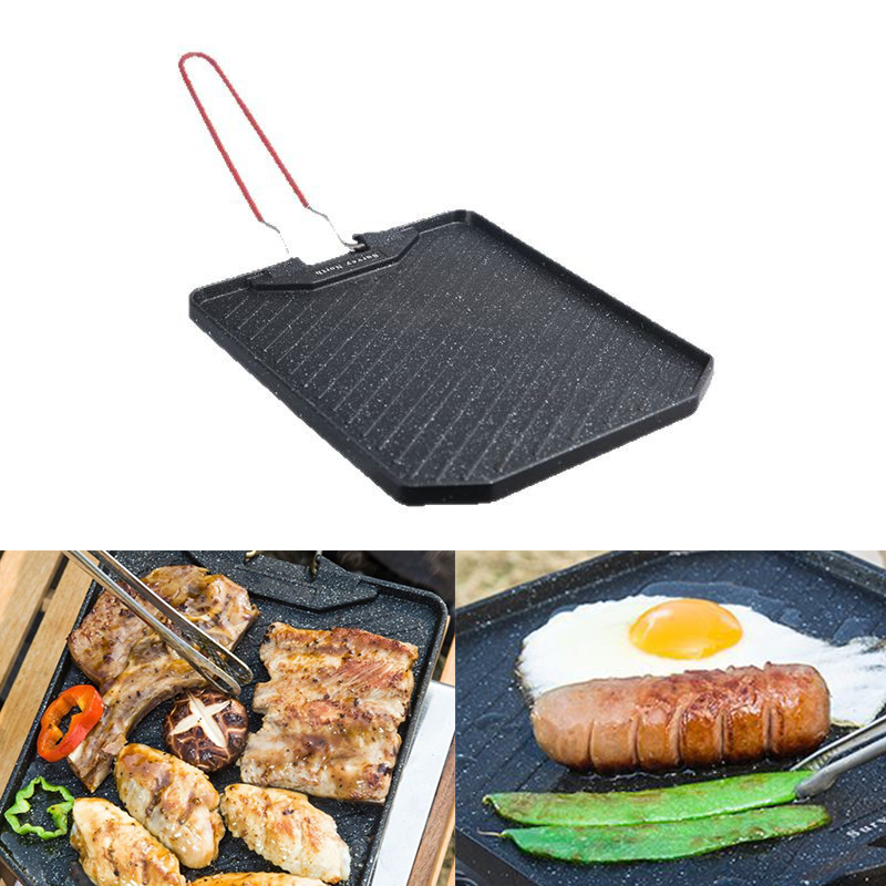 Sartén para barbacoa para acam - Camping Cooking Set Non Stick reseña y precio