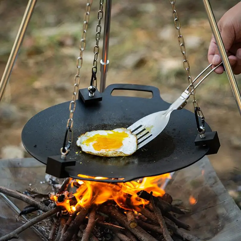 Trípode de Aluminio para Fogat - Camping Hanging Cooking Pot reseña y precio