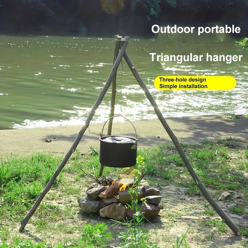 1 Juego de utensilios de cocin - Camping Hanging Cooking Pot reseña y precio