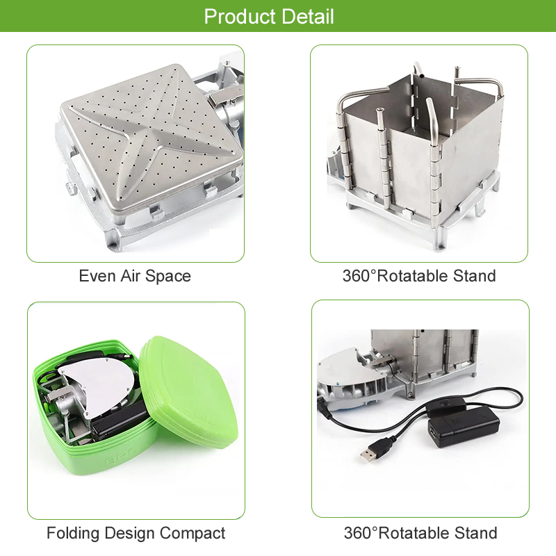 BRS 6000W estufa de leña al ai - Camping Cooking Cover reseña y precio