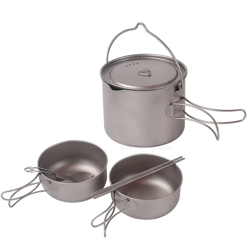 Juego de Utensilios de Cocina  - Camping Hanging Cooking Pot reseña y precio