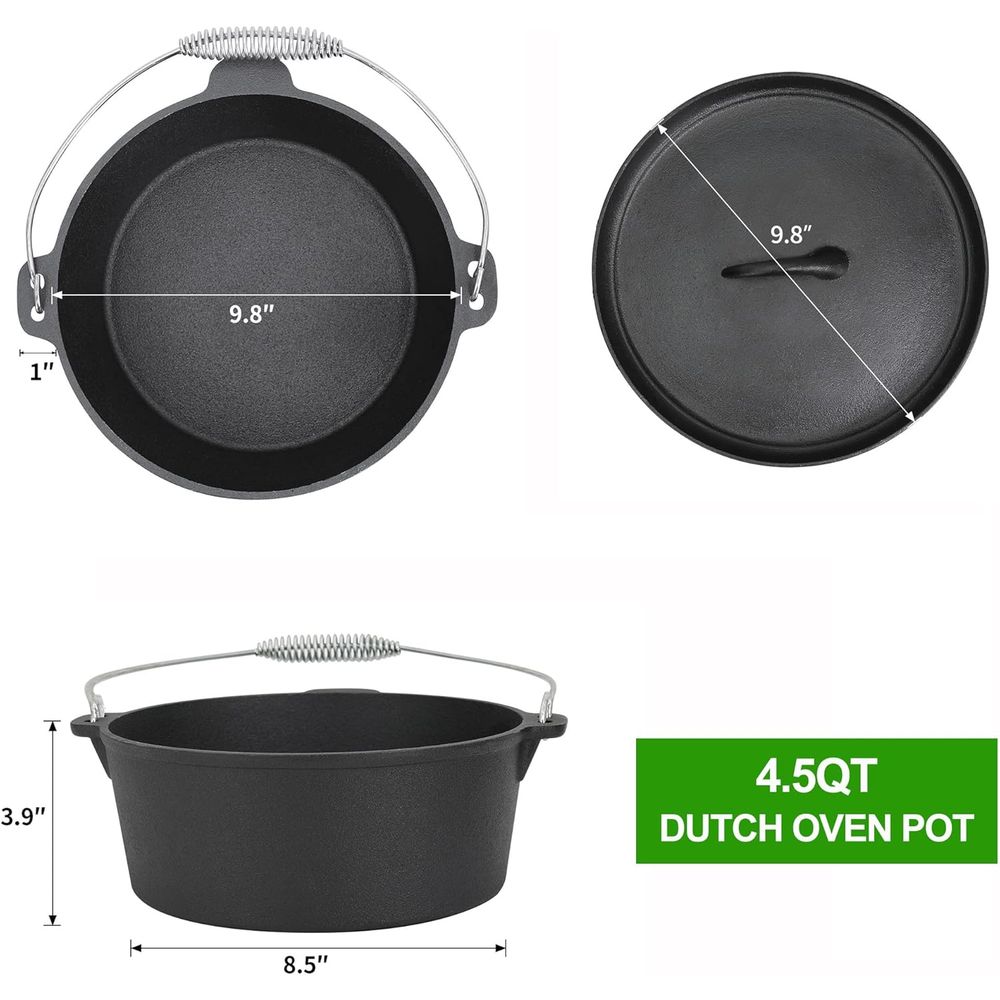 Juego de 8 piezas de utensilio - Vintage Camping Cooking Set reseña y precio