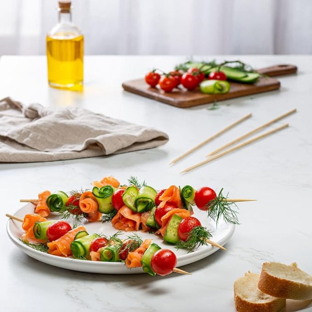 Palitos de Bambú para Barbacoa - Camping Cooking Grate reseña y precio
