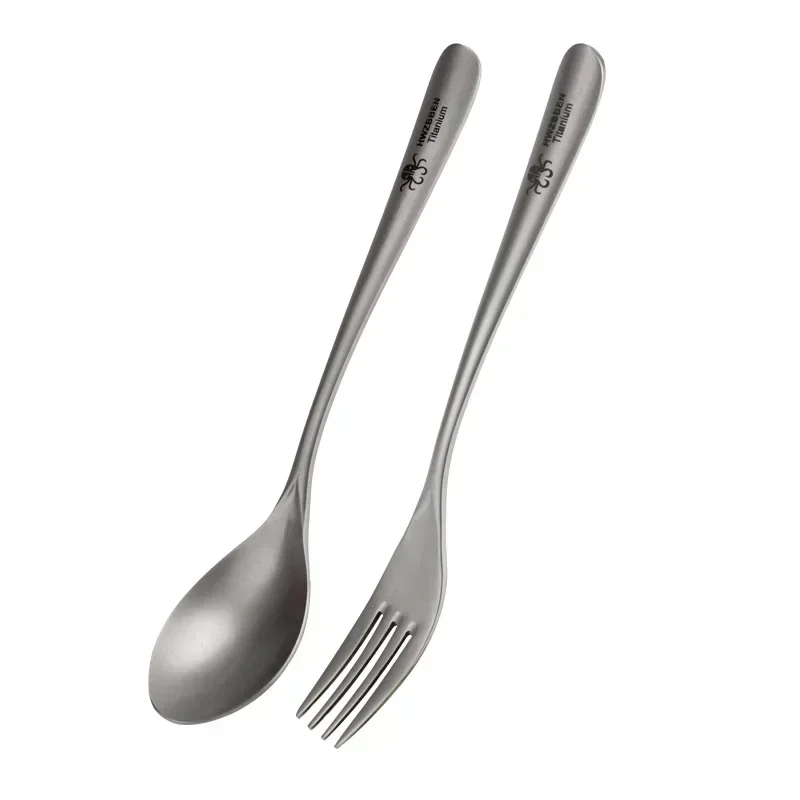 HWZBBEN Vajilla de titanio par - Camping Cooking And Cutlery Set reseña y precio